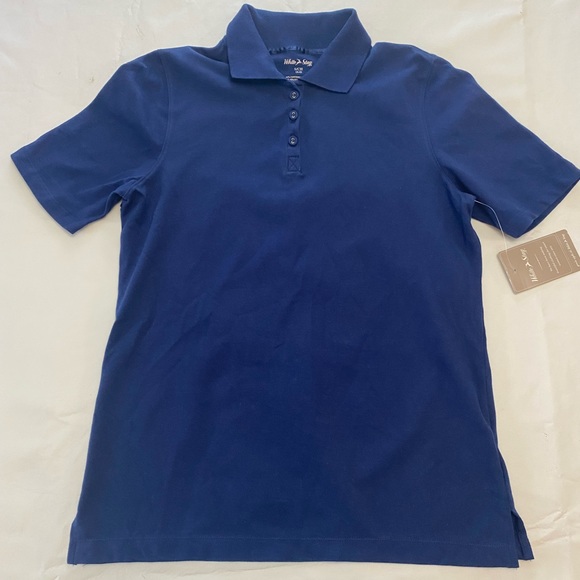 White Stag Tops - White Stag navy polo